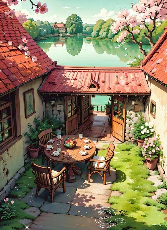 CHARUKARU Painting-Loving Home-5